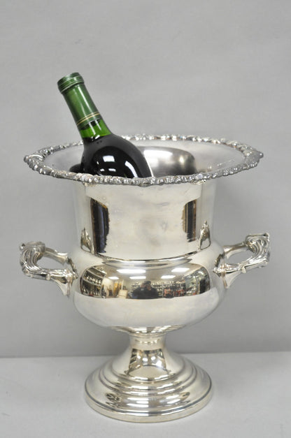 Vintage Sheridan Silver Plated Trophy Cup Urn Champagne Chiller Ice Bucket