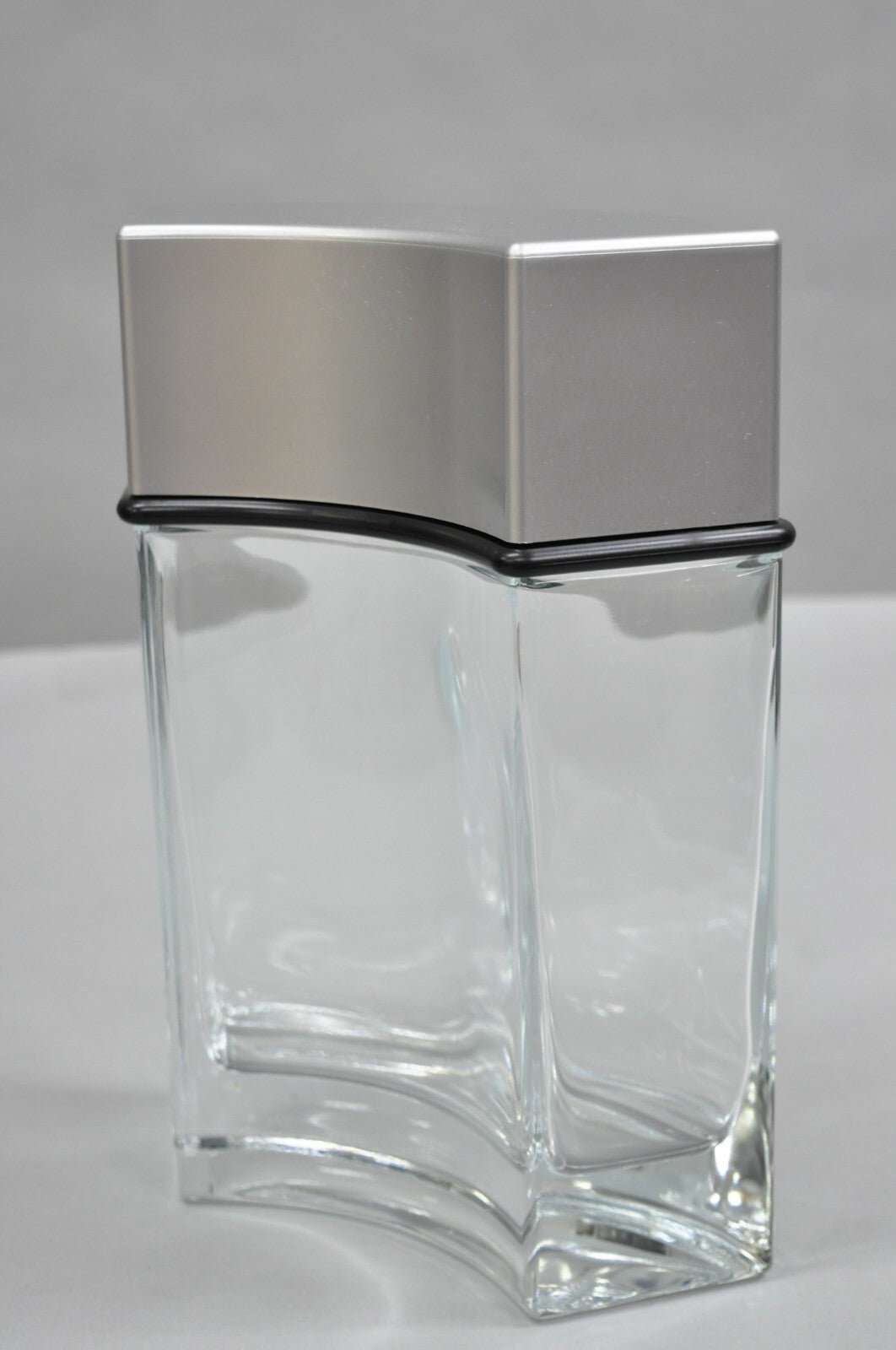 Vintage Large 12" Glass Dummy Bottle Tous Man Cologne Perfume Store Display