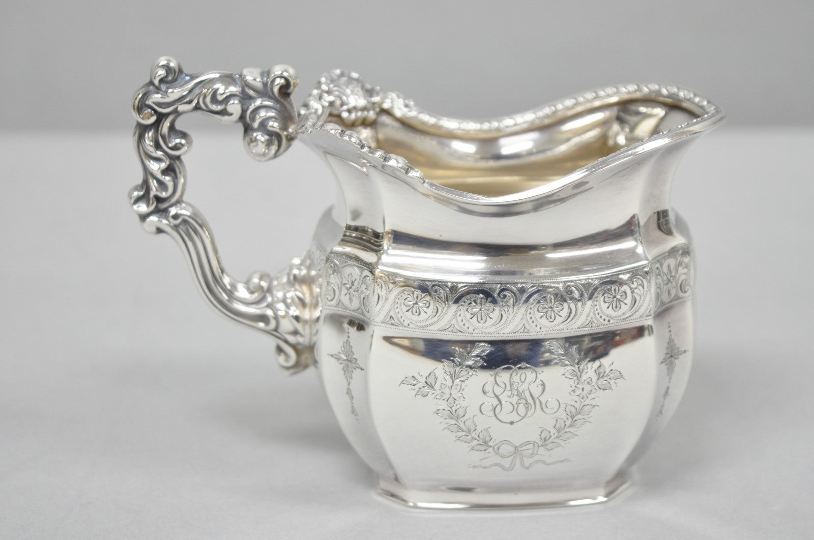 Antique Bailey Banks & Biddle English Edwardian Silver Plated Tea Set - 4 Pcs