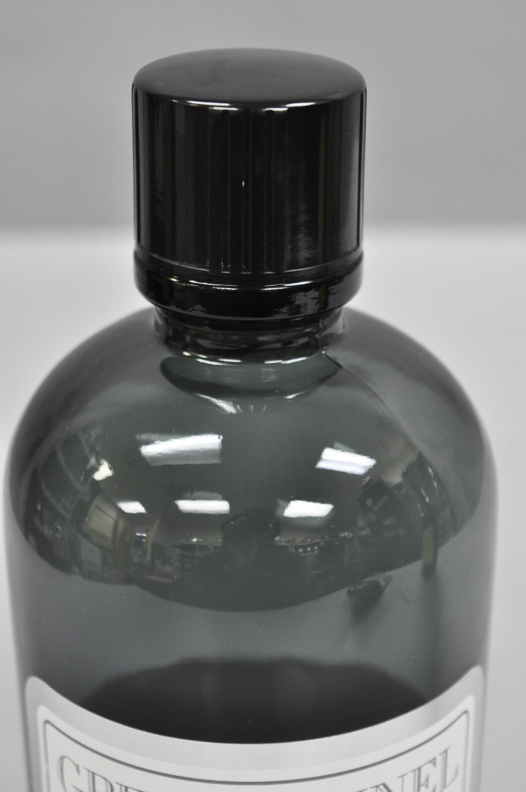 Large 9" Glass Dummy Bottle Geoffrey Beene Grey Flannel Perfume Store Display