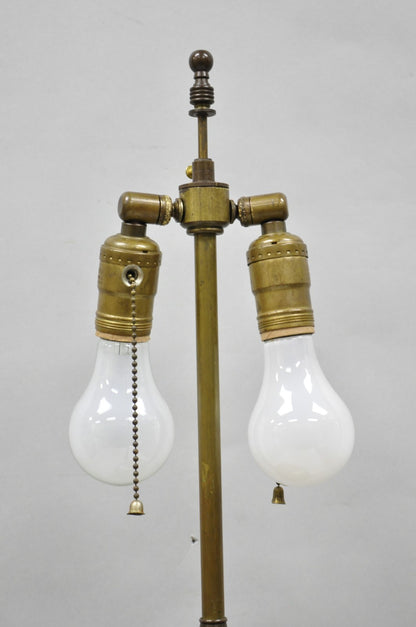 Antique Clodion French Neoclassical Figural Bronze Trophy Cup Urn Table Lamp