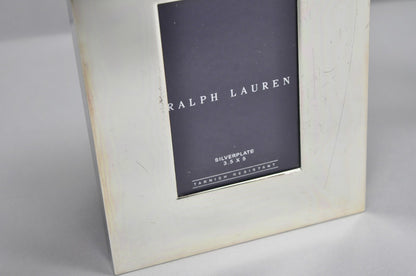 Lauren Ralph Lauren Silver Plated Normandy Modern 3.5x5 Photo Picture Frame (B)