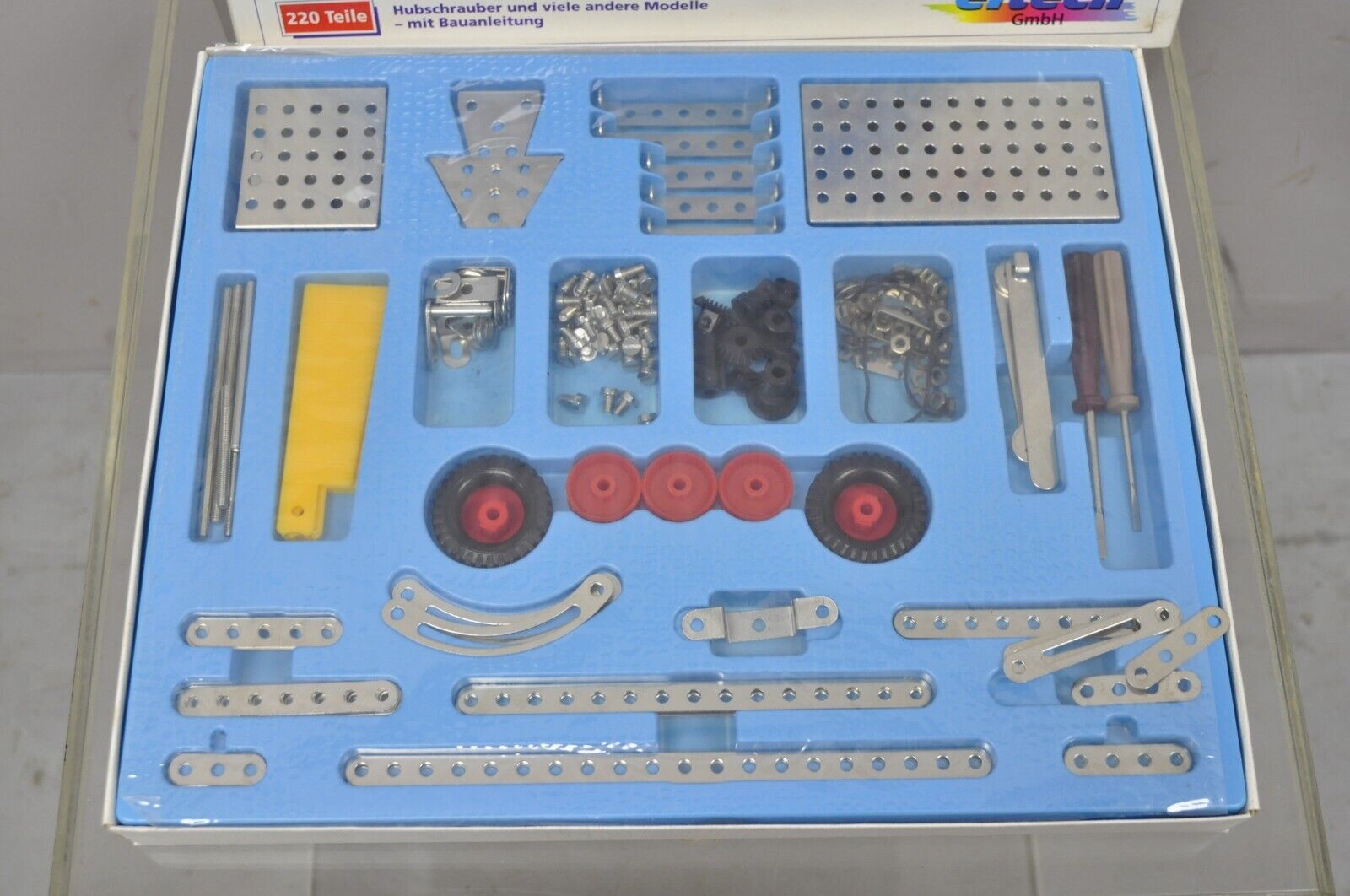 Vintage 1990s Eitech German Construction Model Erector Kit 02 Helicopter NOS