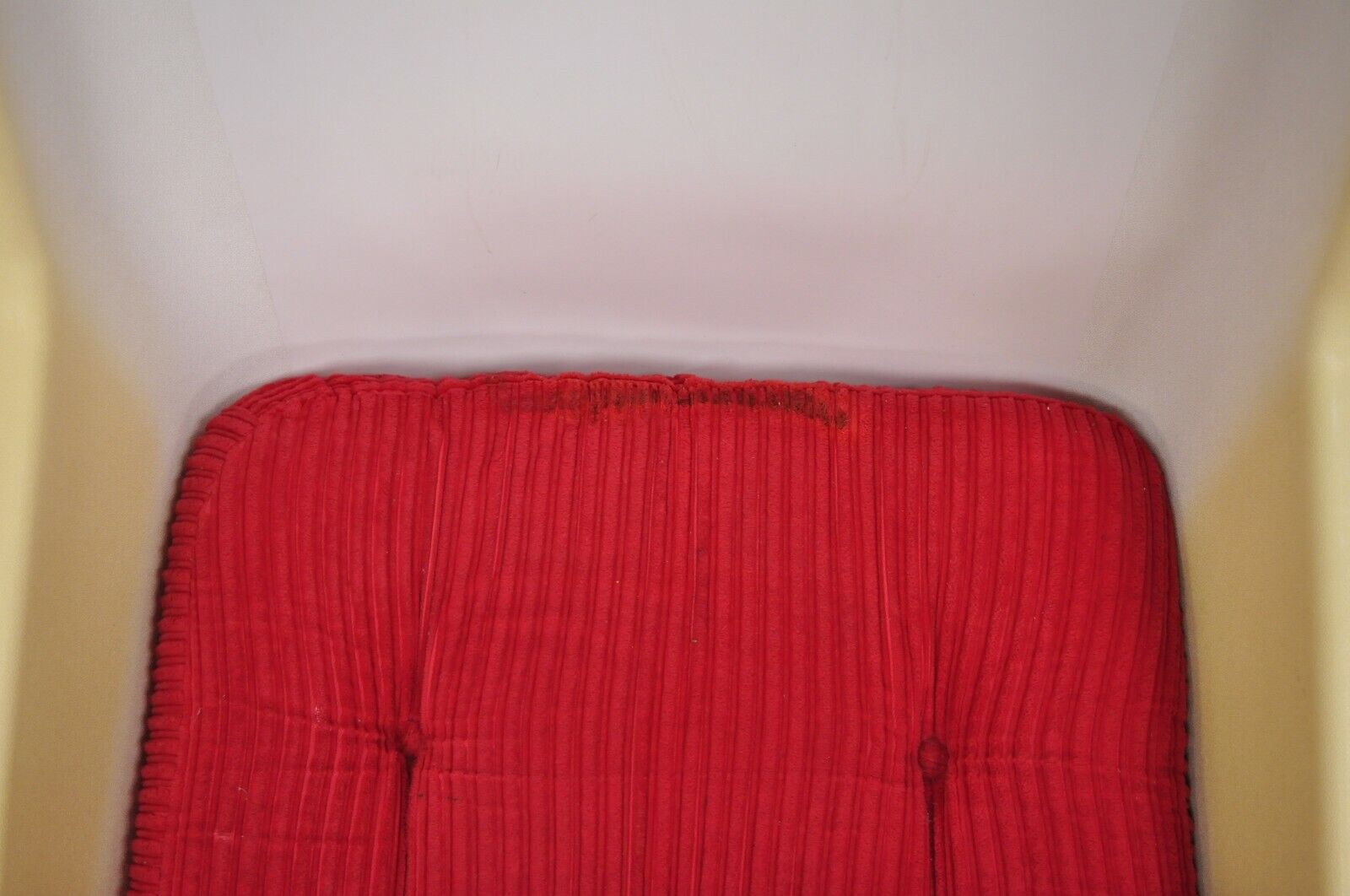 Overman Sweden Mid Century Modern Molded Plastic Swivel Tilt Lounge Chair