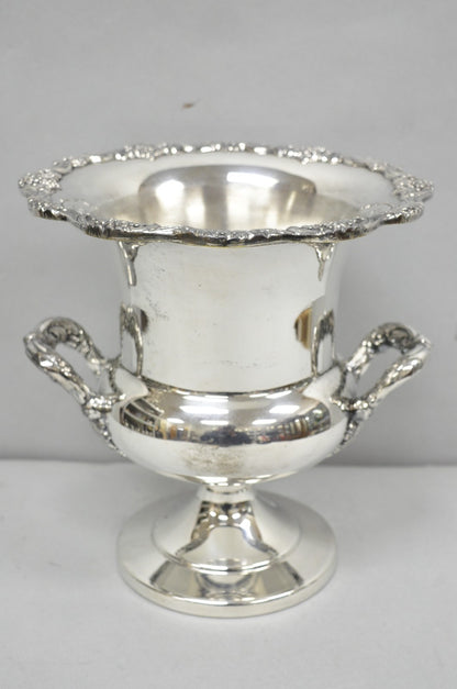 Vintage Victorian Silver Plated Trophy Cup Urn Champagne Chiller Bar Ice Bucket