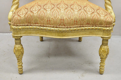 Oscar de la Renta Home Century Furniture Italian Neoclassical Lounge Arm Chair