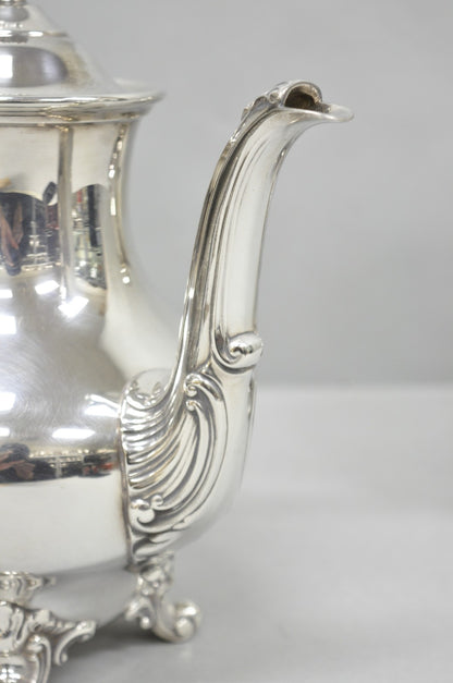 Vintage Reed & Barton Regent 5600 Silver Plated Tea Coffee Service - 4 Pc Set