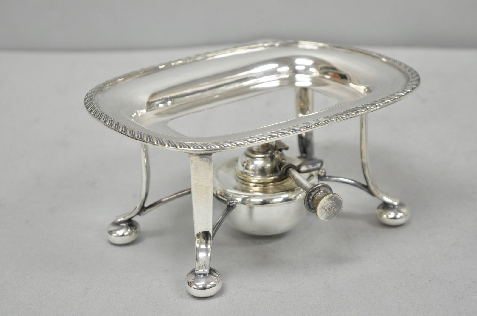 Antique Walker Hall Sheffield Silver Plated Teapot Spirit Kettle on Warmer Stand