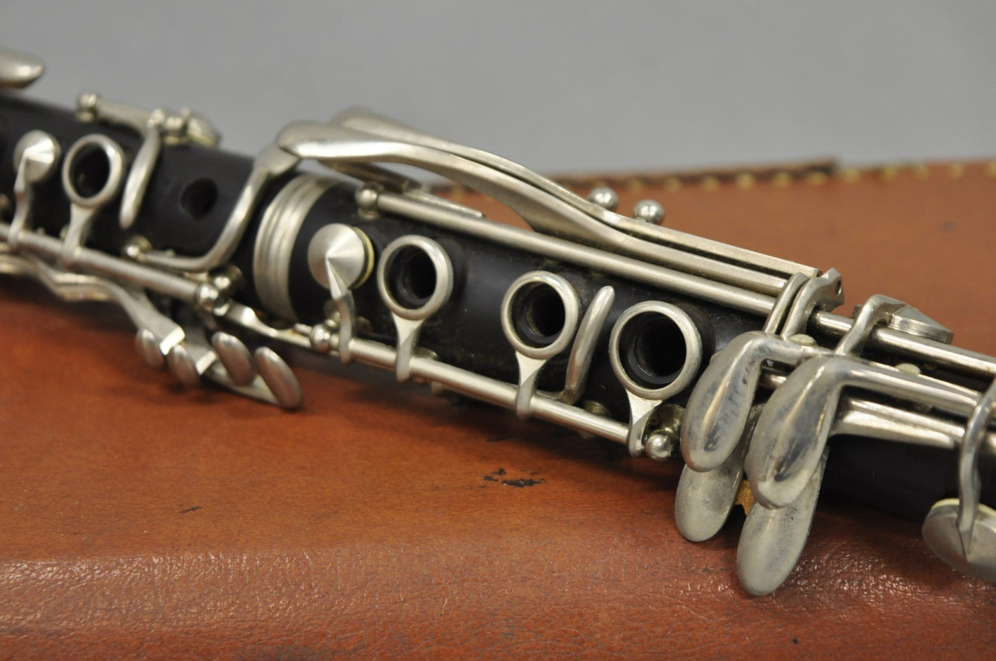 Vintage Caravelle Clarinet Musical Instrument With Original Case