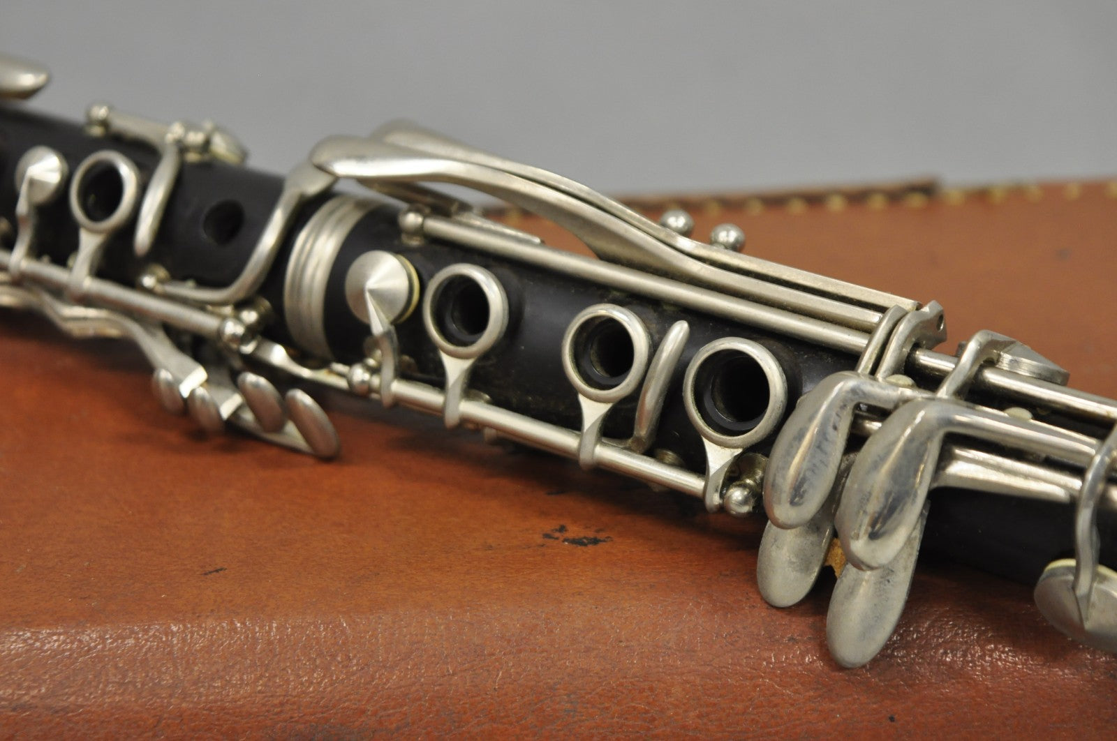 Vintage Caravelle Clarinet Musical Instrument With Original Case