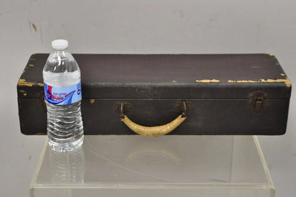 Antique Mah Jong Jongg Bakelite Game Set 148 Tiles 5 Racks