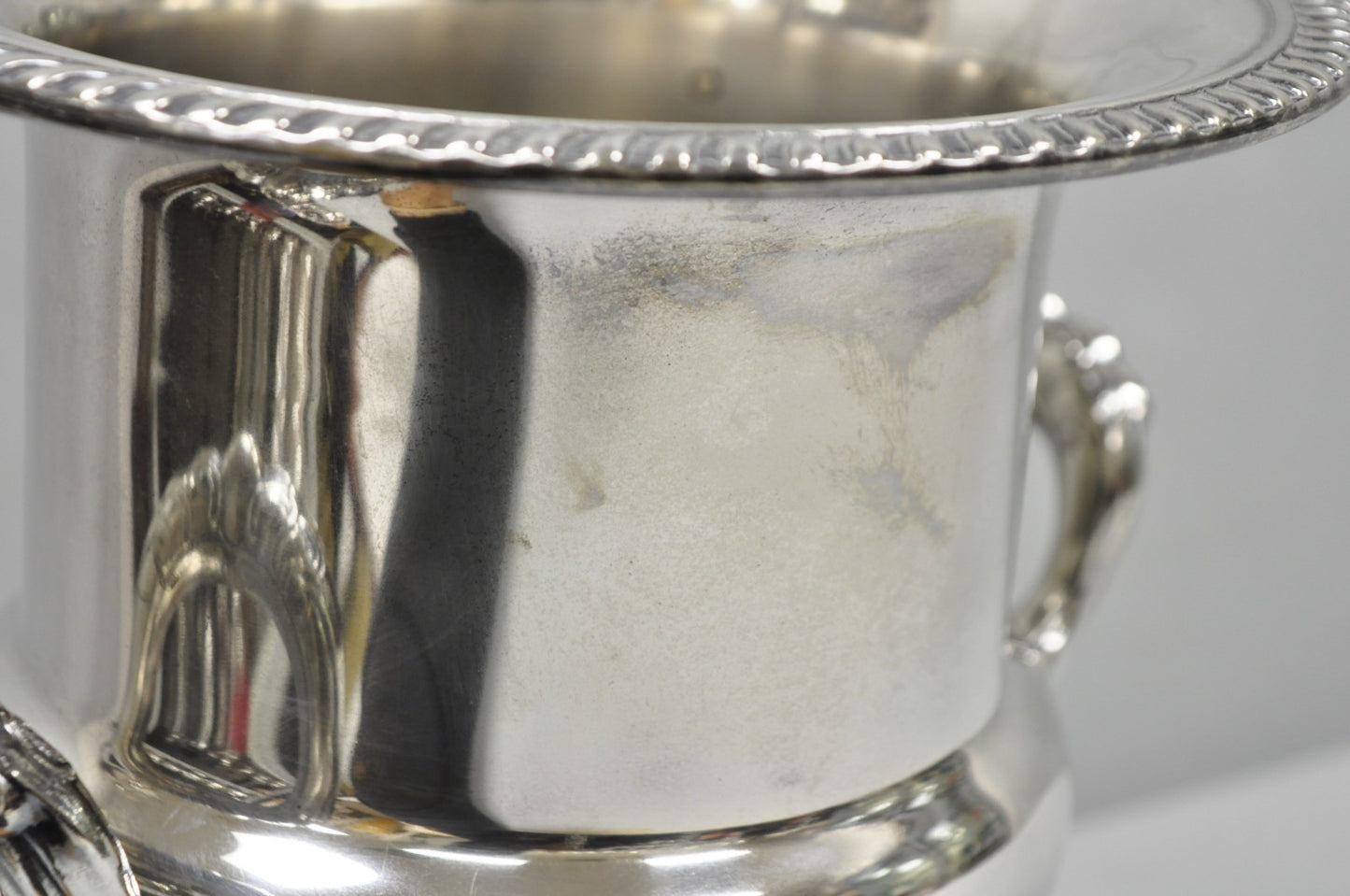 Vintage Leonard Silver Plated Trophy Cup Urn Champagne Chiller Bar Ice Bucket