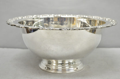 Vintage Oneida Victorian Silver Plated Punch Bowl Champagne Chiller Ice Bucket