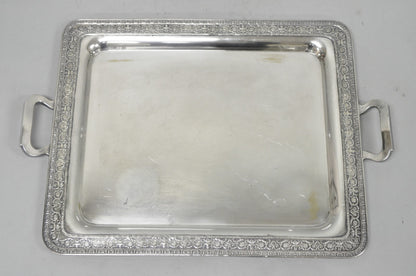 Antique Bernard Rices Sons Antique Edwardian Silver Plated Tea Service, 5 pc Set