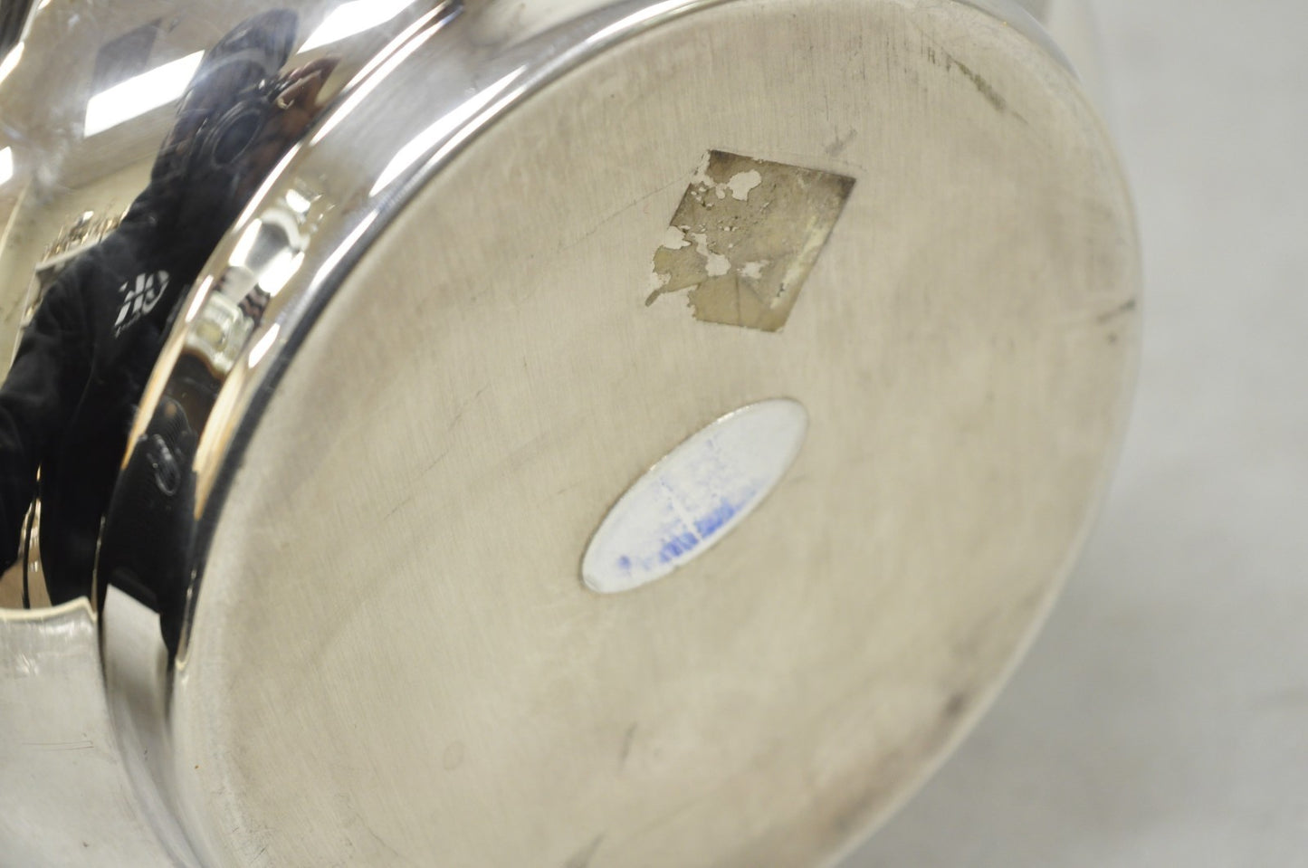 Vintage Art Deco Silver Plated Reticulating Hinge Lidded Bar Ice Bucket