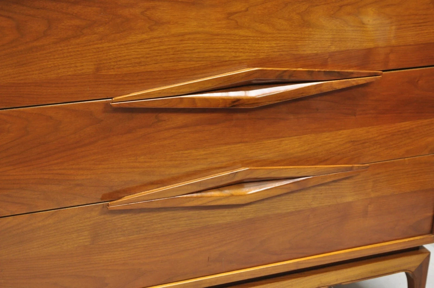 Albert Parvin for James Cameron Mid Century Modern Walnut Dresser Credenza