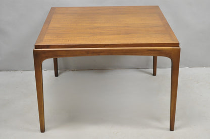 Vintage Lane Altavista Walnut "Rhythm" Mid Century Modern Square Coffee Table