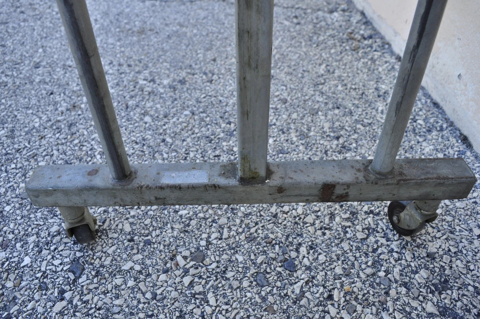 Vintage Art Deco Metal Adjustable Medical Dental Work Drafting Table by Doehler