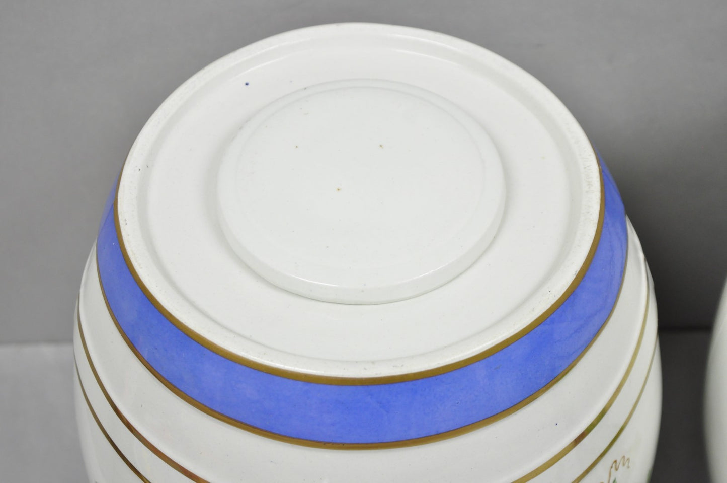 Antique Loftus London English Victorian Porcelain Spirits Whisky Barrels - Pair