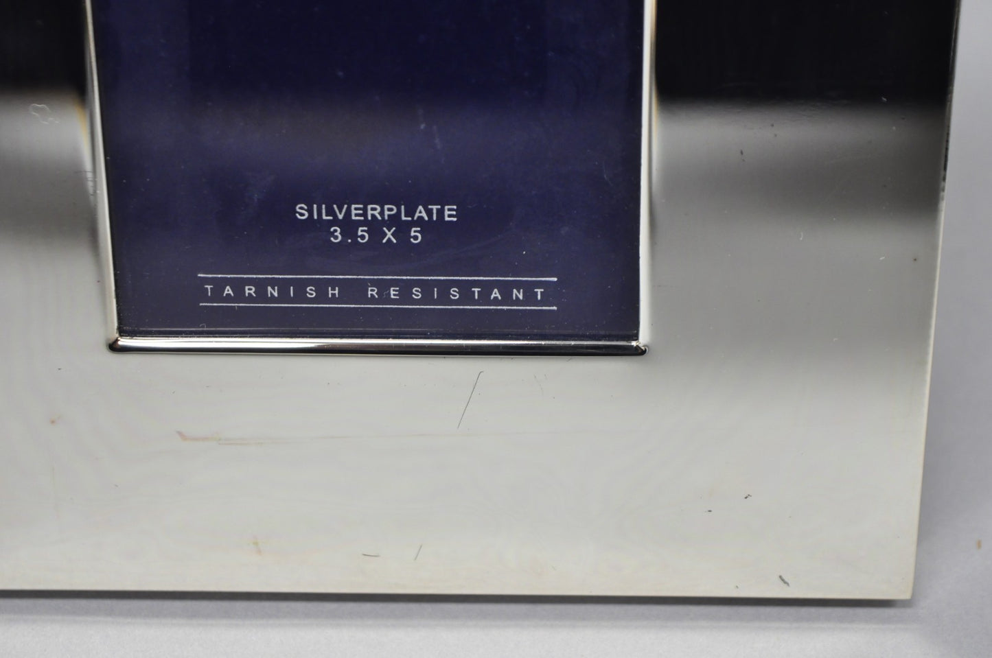 Lauren Ralph Lauren Silver Plated Normandy Modern 3.5x5 Photo Picture Frame (A)