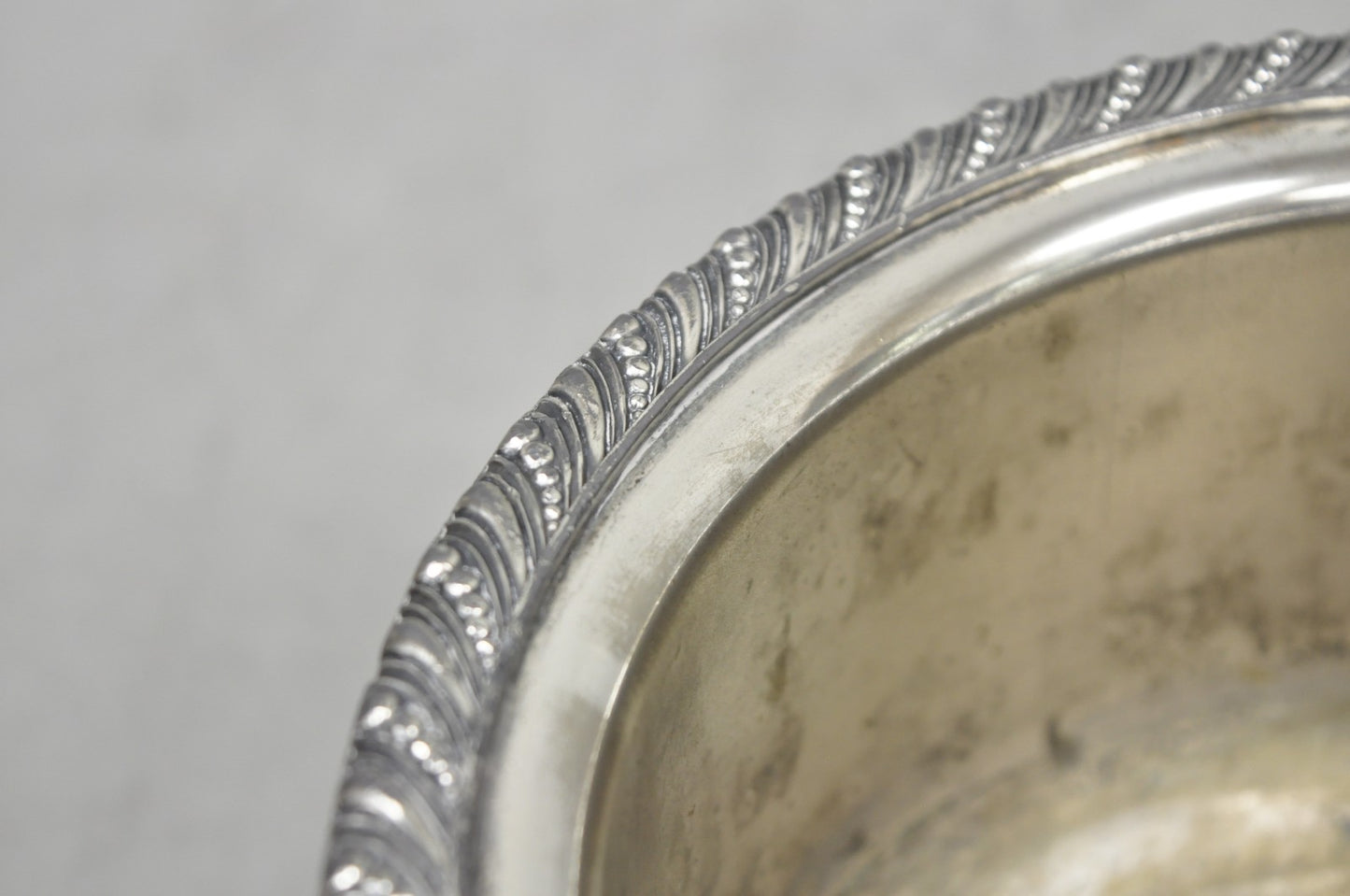 Vintage English Regency Style Silver Plated Low Champagne Chiller Ice Bucket