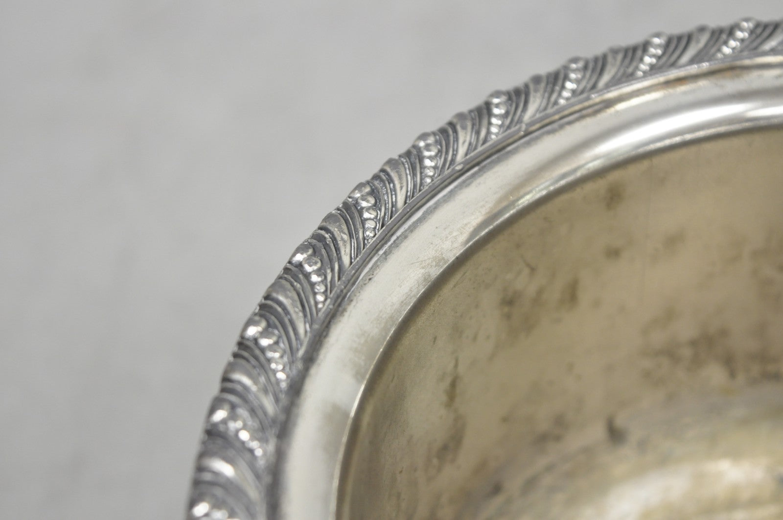 Vintage English Regency Style Silver Plated Low Champagne Chiller Ice Bucket