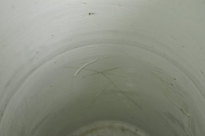 Japanese Porcelain Glazed Celadon Wisteria Flower & Butterfly Umbrella Stand