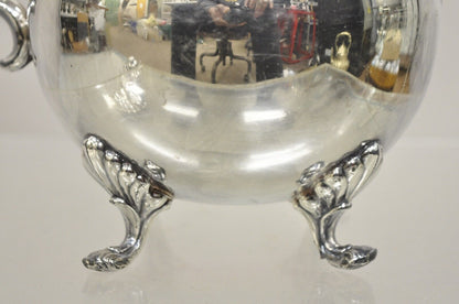 Vintage FB Rogers "Georgetown" Victorian Bulbous Silver Plated Water Pitcher