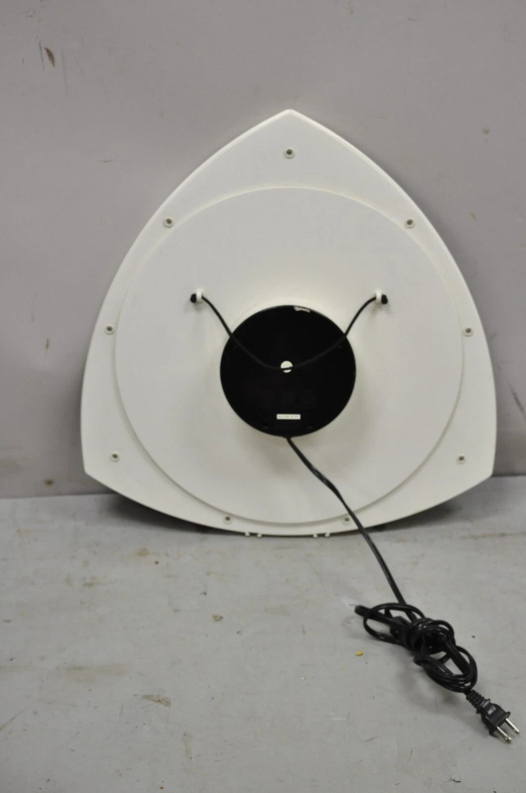 Vintage 1996 Rabbit Tanaka Lumaseries CyberSpace White Kinetic Wall Art