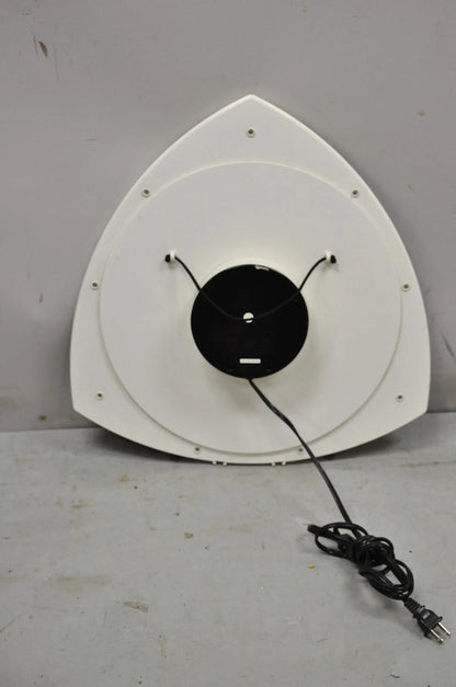 Vintage 1996 Rabbit Tanaka Lumaseries CyberSpace White Kinetic Wall Art