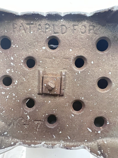 Rare Vintage J.E. Stevens Jewel Bank Cast Iron Safe (With Key)