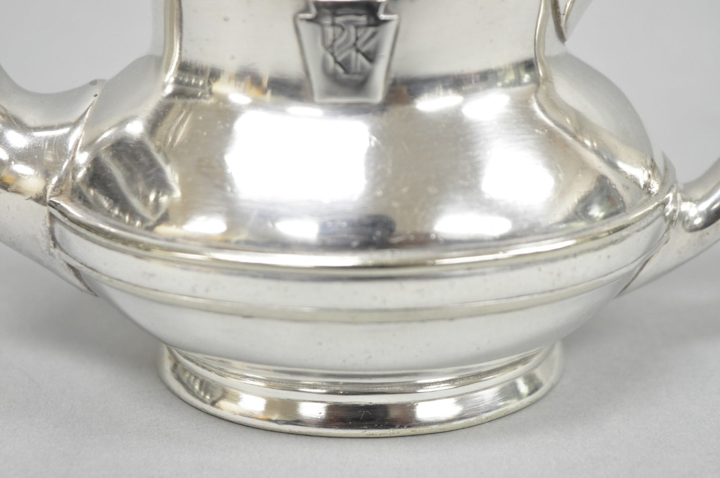 Antique Pennsylvania Railroad PRR Reed & Barton Small Silver Plated Teapot