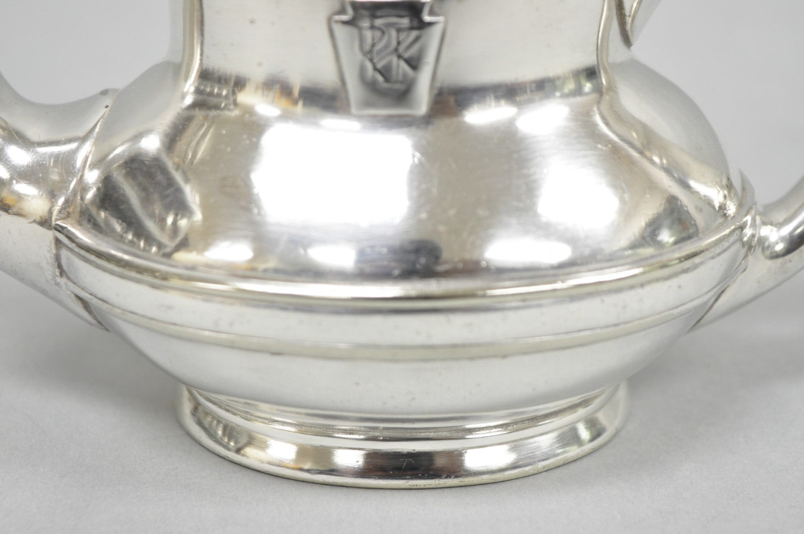 Antique Pennsylvania Railroad PRR Reed & Barton Small Silver Plated Teapot