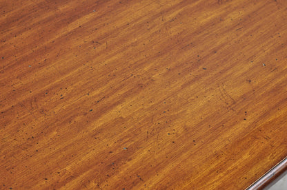 Vintage French Country Pine Wood Distress Floral Carved 1 Drawer Writing Desk