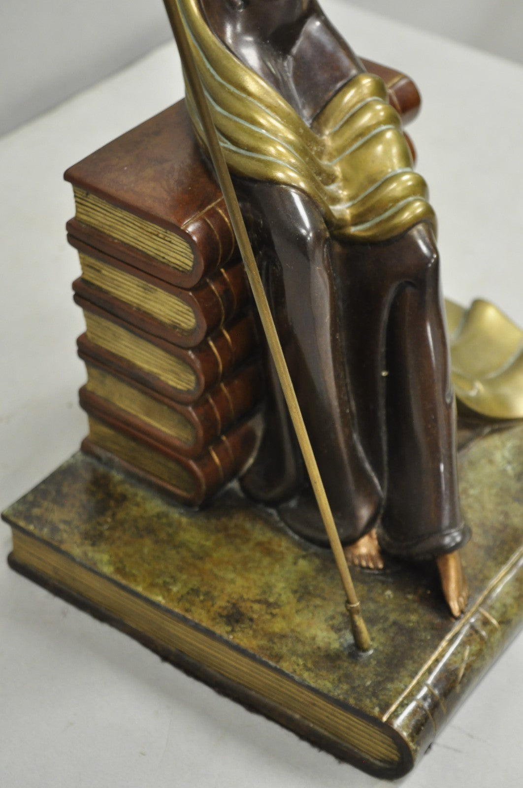 Erte (Romain De Tirtoff) "Justice" Limited 9/500 Bronze Goddess Sculpture 1984