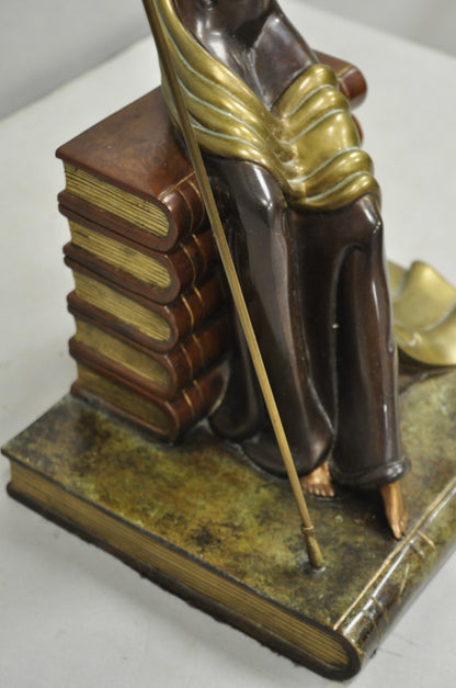 Erte (Romain De Tirtoff) "Justice" Limited 9/500 Bronze Goddess Sculpture 1984