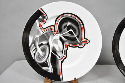 Frank Stella David Mirvish Designs Vortex Engravings 1-4 Black Plate - Set of 4