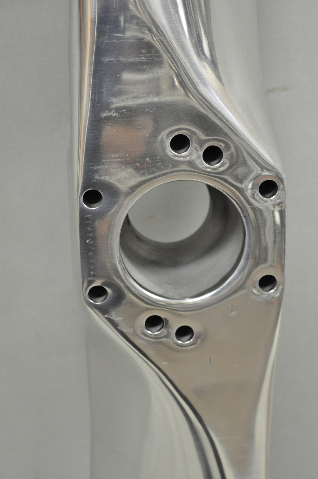 Decorative Fixed Pitch Polished Aluminum 74" Propeller Blade "Not Airworthy" (B)