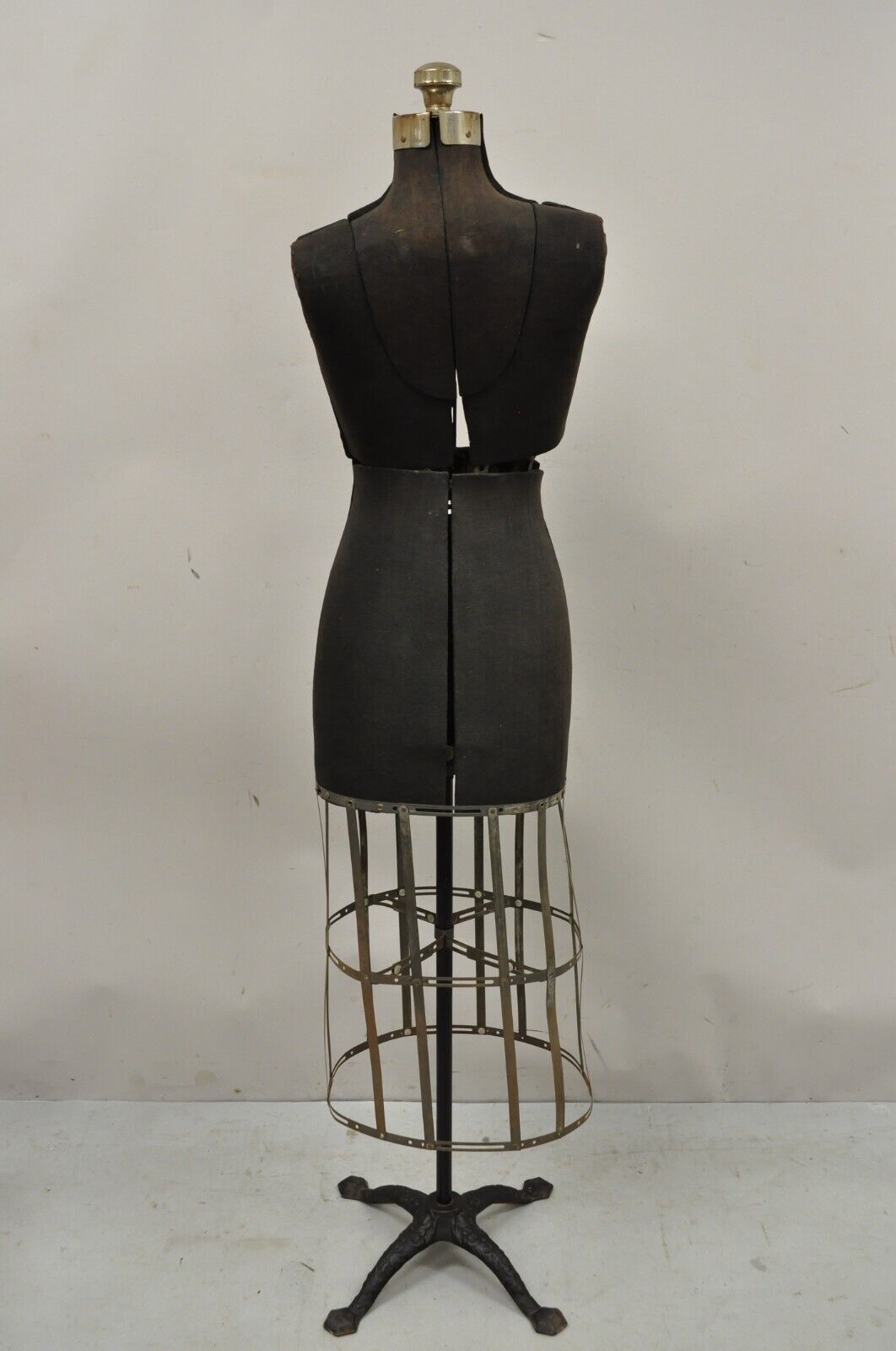 Vintage Acme Adjustable Collapsible Dress Form Mannequin Size A