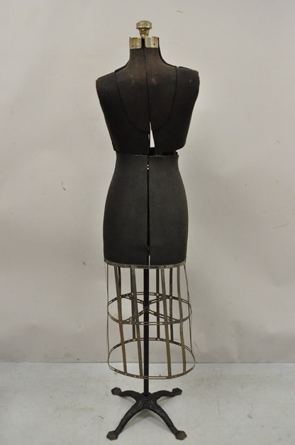 Vintage Acme Adjustable Collapsible Dress Form Mannequin Size A