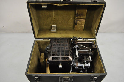 Vintage Eastman Kodak Kodascope Model K-75 Art Deco Movie Projector in Case