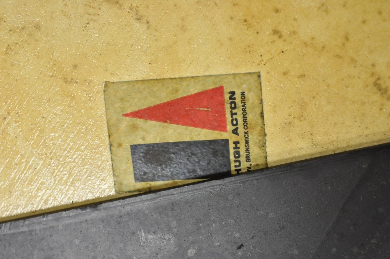 Mid Century Modern Hugh Acton Round Marble Top Chrome Lollipop Drinks Side Table