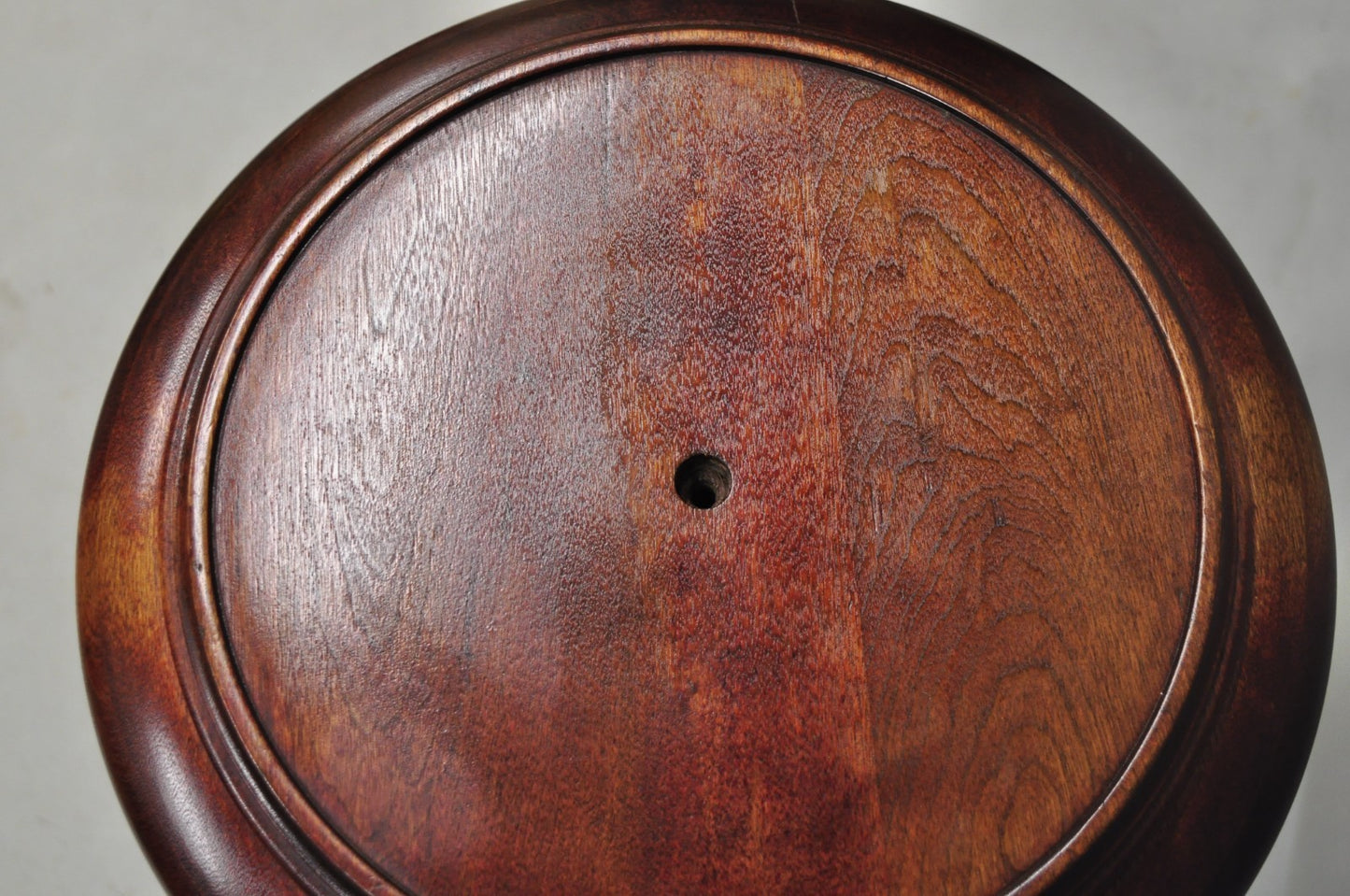 Antique Victorian Carved Mahogany Barley Twist Paw Foot Pedestal Plant Stand