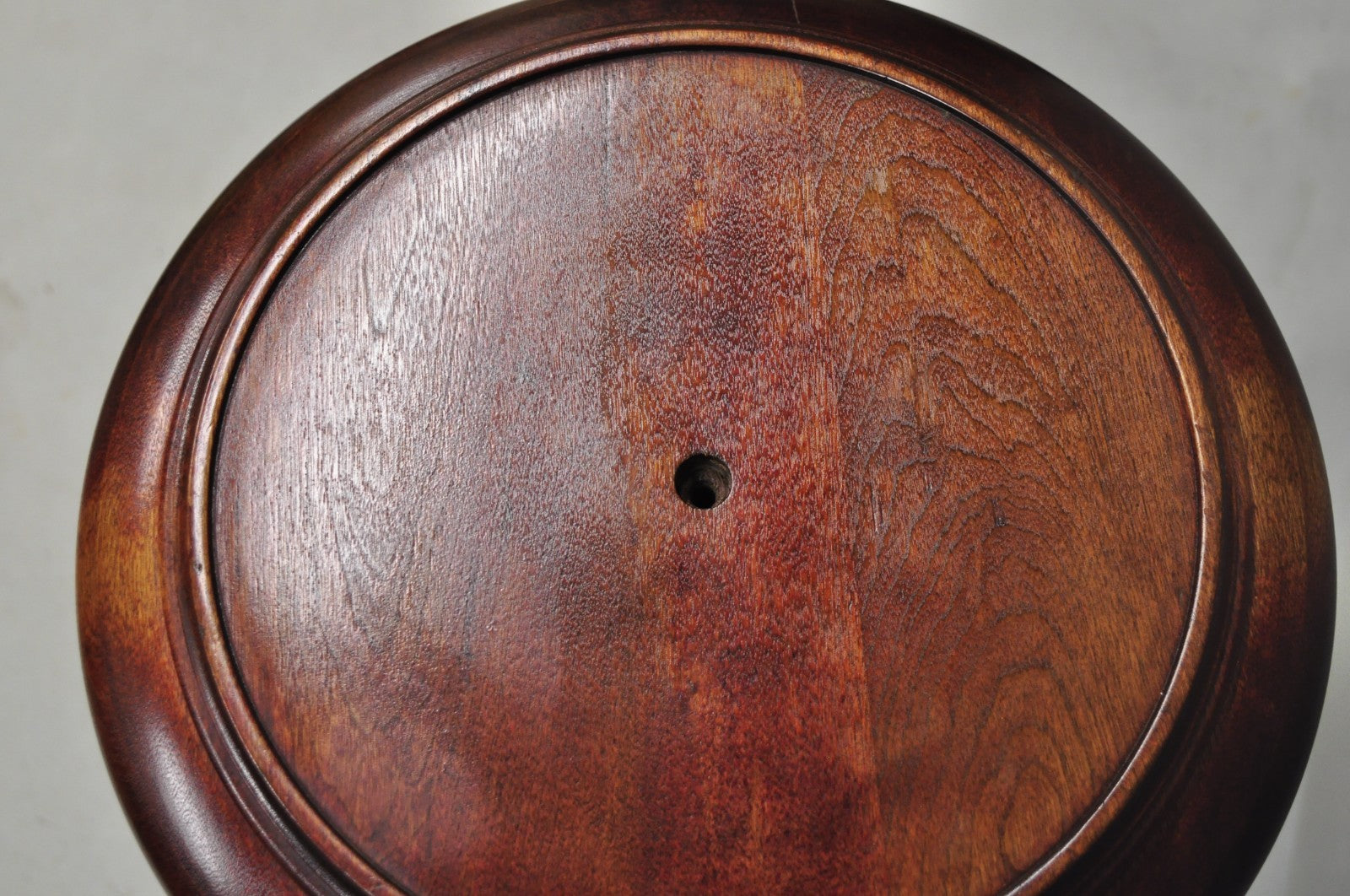 Antique Victorian Carved Mahogany Barley Twist Paw Foot Pedestal Plant Stand