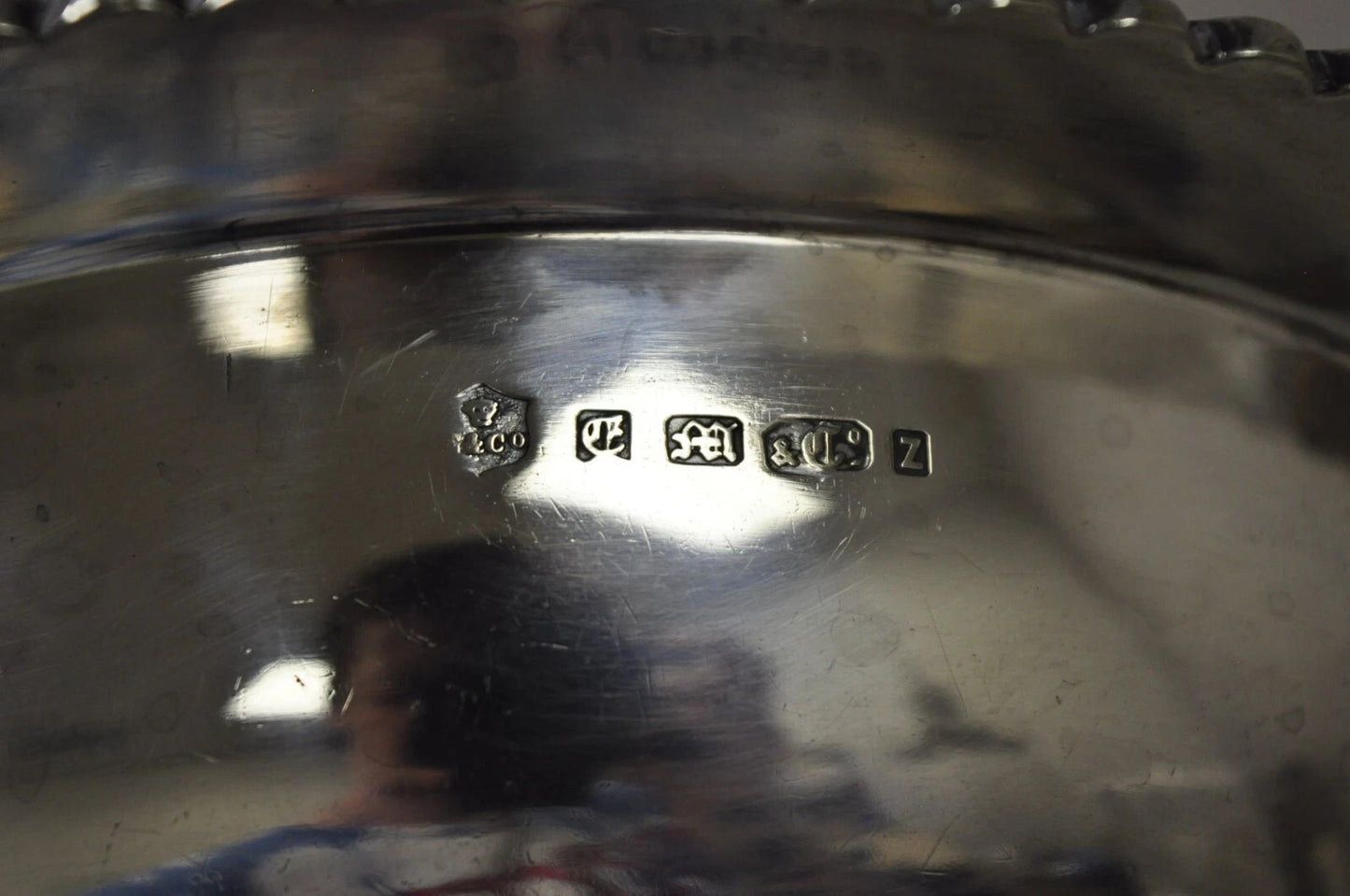 Antique Elkington Co English Regency Silver Plated Covered Serving Dish Platter