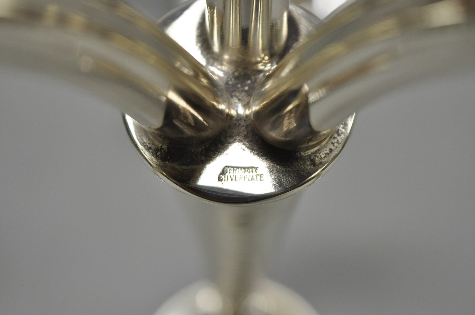Vintage Wilhelm Wagenfeld for WMF Silver Plated Modern Candelabra Candle Holder