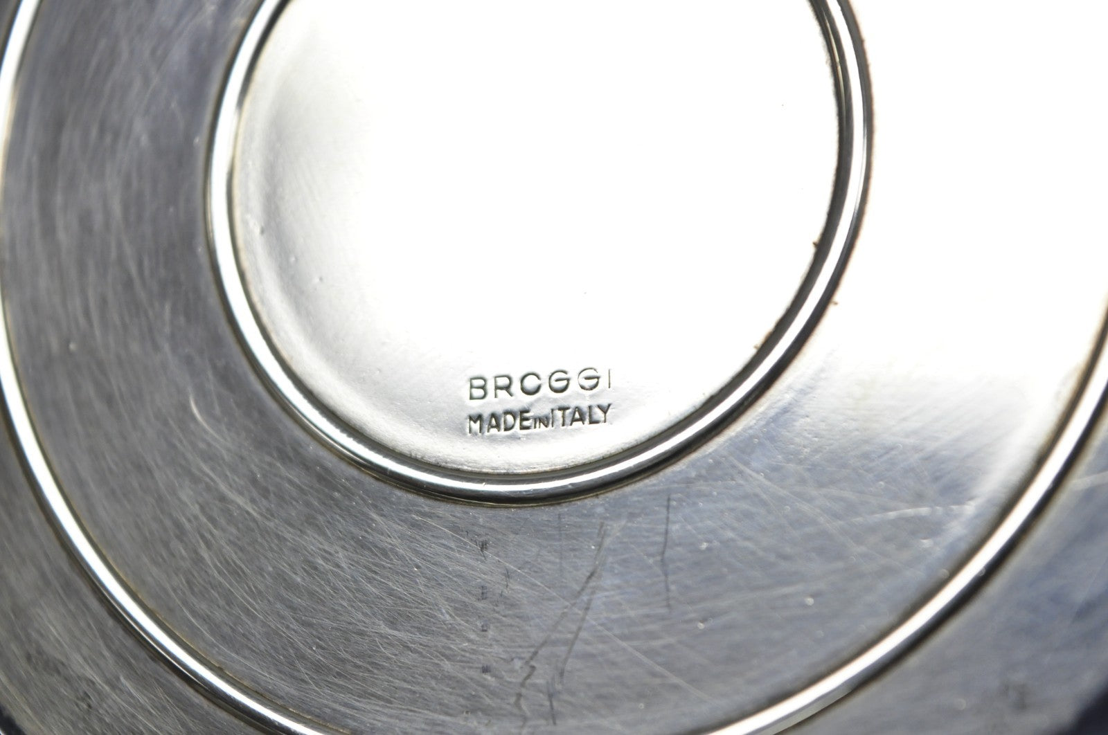 Broggi Classica Collection Silver Plated Hinged Grated Cheese Glass Sugar Bowl