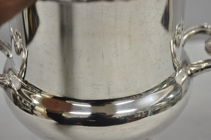 Vintage Victorian Silver Plated Trophy Cup Urn Bar Champagne Chiller Ice Bucket