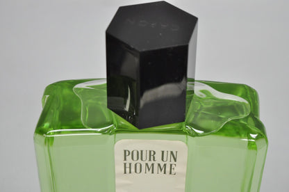 Vintage Large 12" Glass Dummy Bottle Caron Paris Cologne Perfume Store Display
