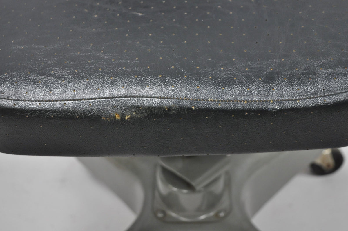 Vintage Hamilton Cosco Propeller Base Tanker Style Adjustable Office Desk Chair